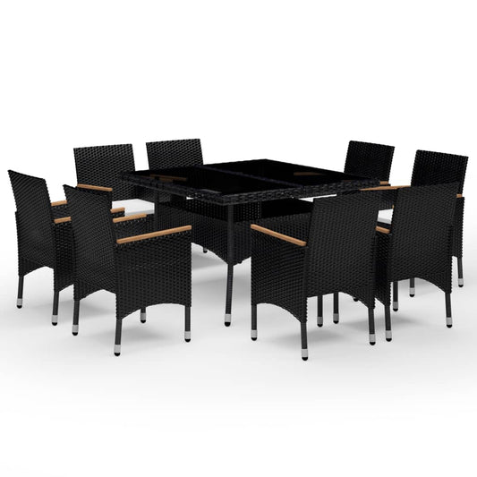 Garden Dining Set | Black