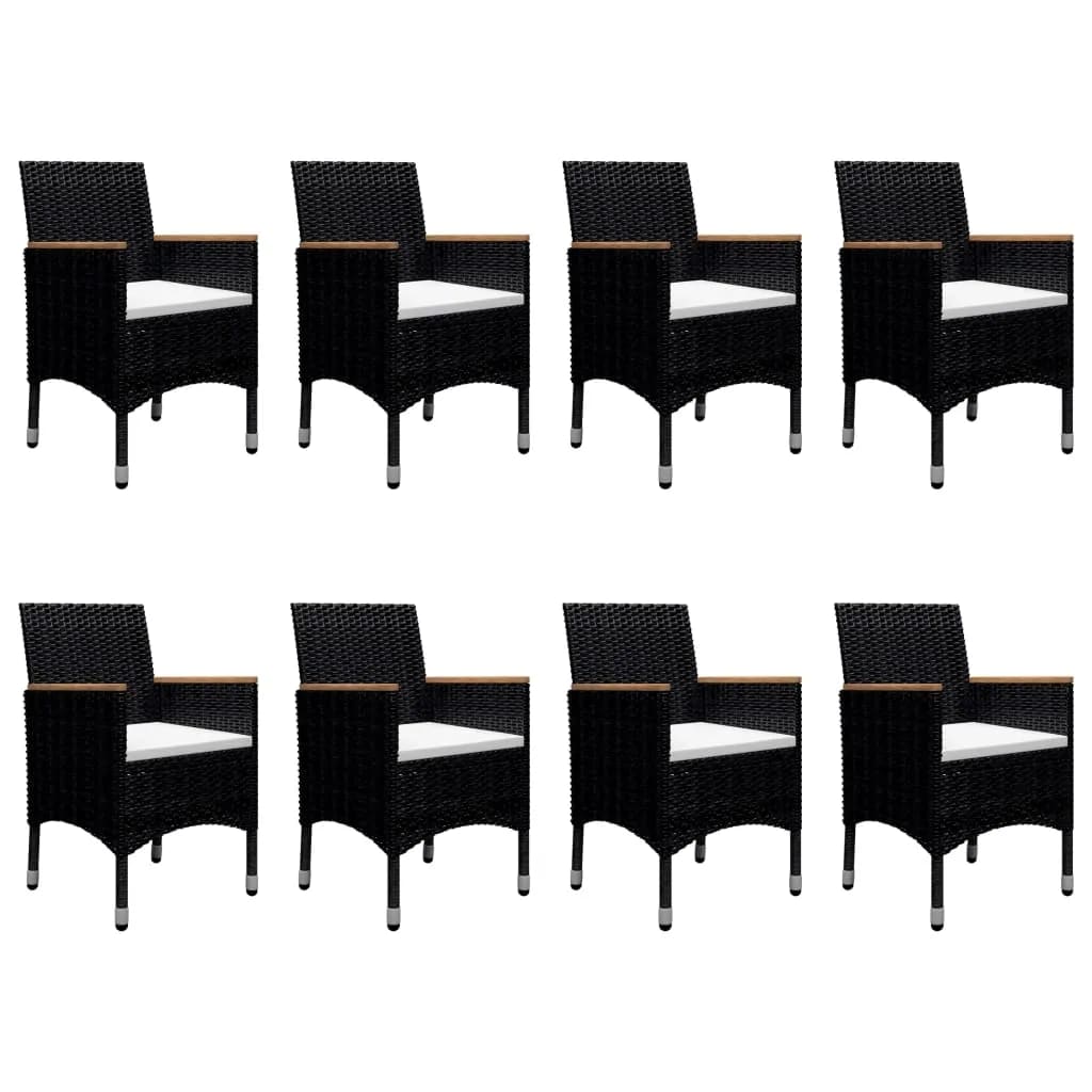 Garden Dining Set | Black