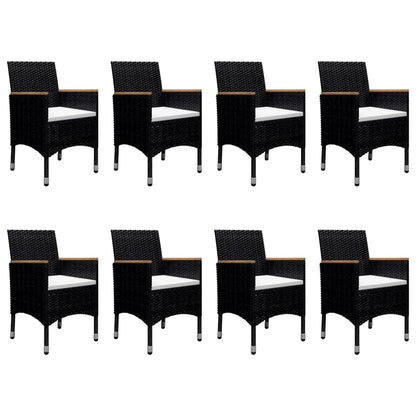 Garden Dining Set | Black