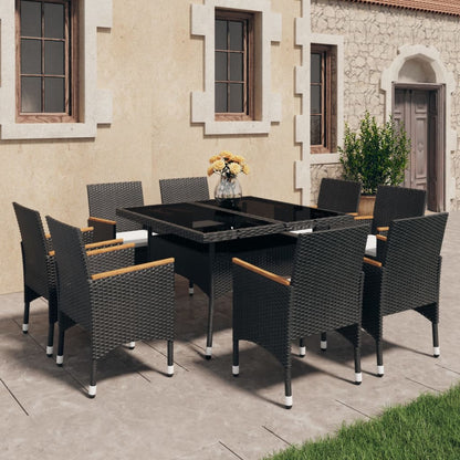 Garden Dining Set | Black