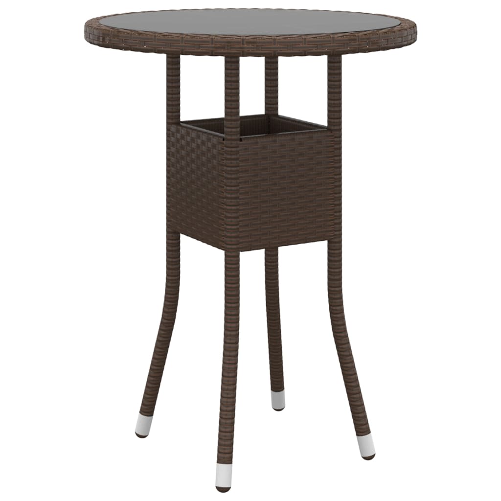 Garden Bistro Set | Brown,Cream White