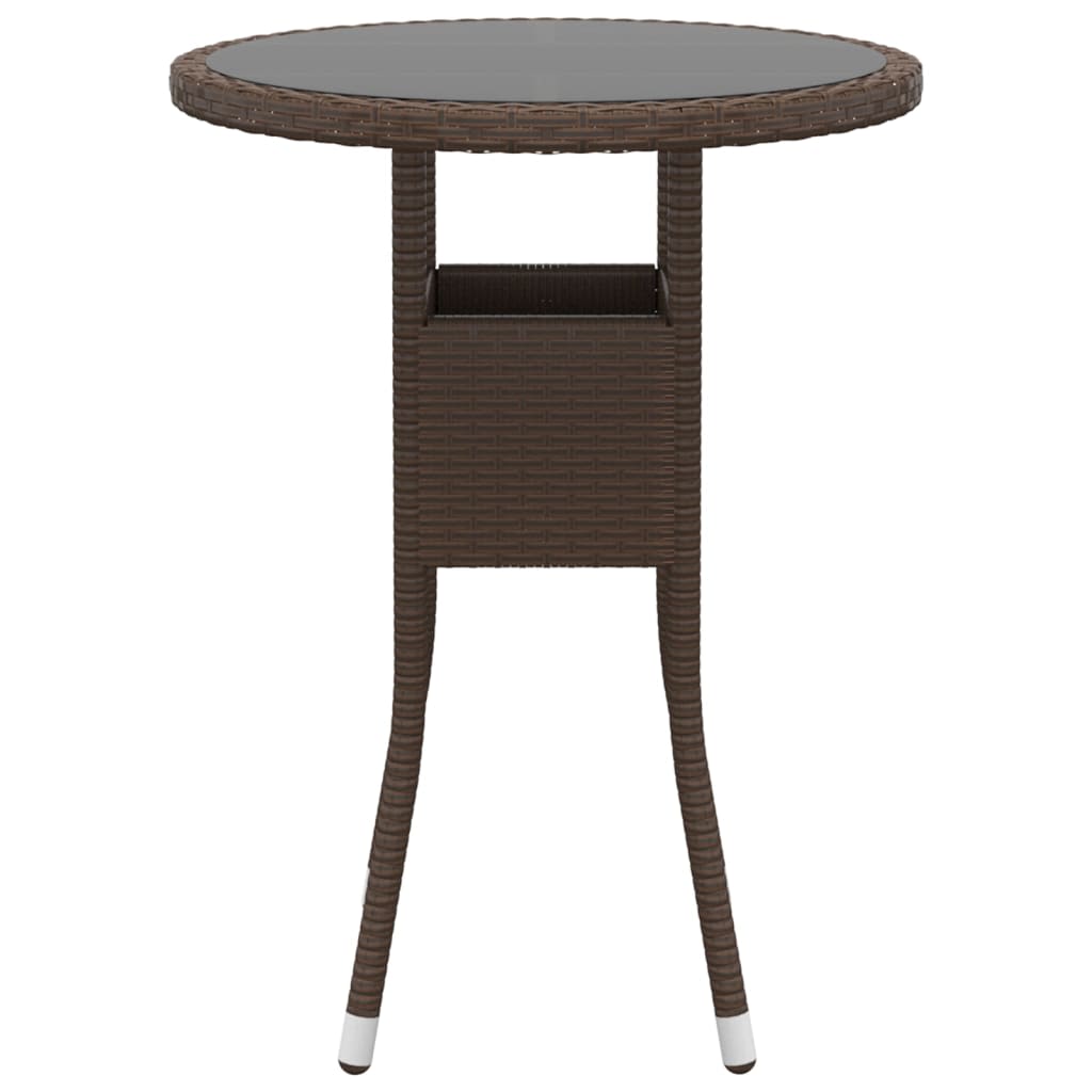 Garden Bistro Set | Brown,Cream White