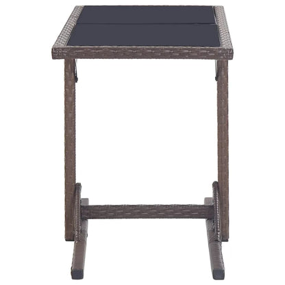 Garden Dining Set | Brown