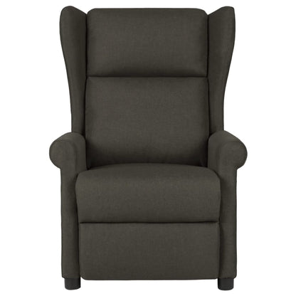 Recliner Chair Taupe Fabric