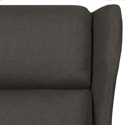 Recliner Chair Taupe Fabric