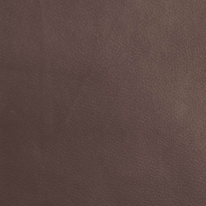 Recliner Chair Brown Faux Leather
