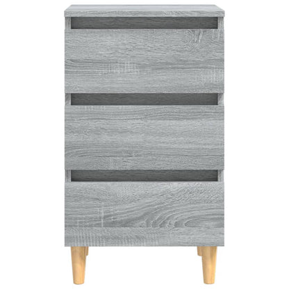 Bed Cabinet | Grey sonoma | Engineered wood | Bed Cabinet | Rectangular