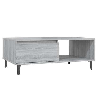 Coffee Table Grey Sonoma 90x60x35 cm Engineered Wood