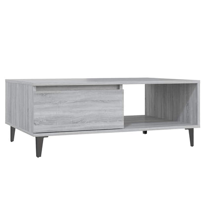 Coffee Table Grey Sonoma 90x60x35 cm Engineered Wood