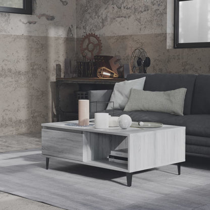 Coffee Table Grey Sonoma 90x60x35 cm Engineered Wood