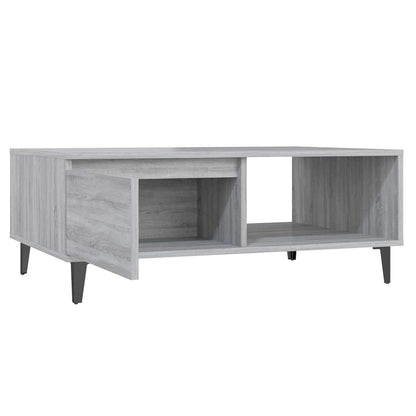 Coffee Table Grey Sonoma 90x60x35 cm Engineered Wood