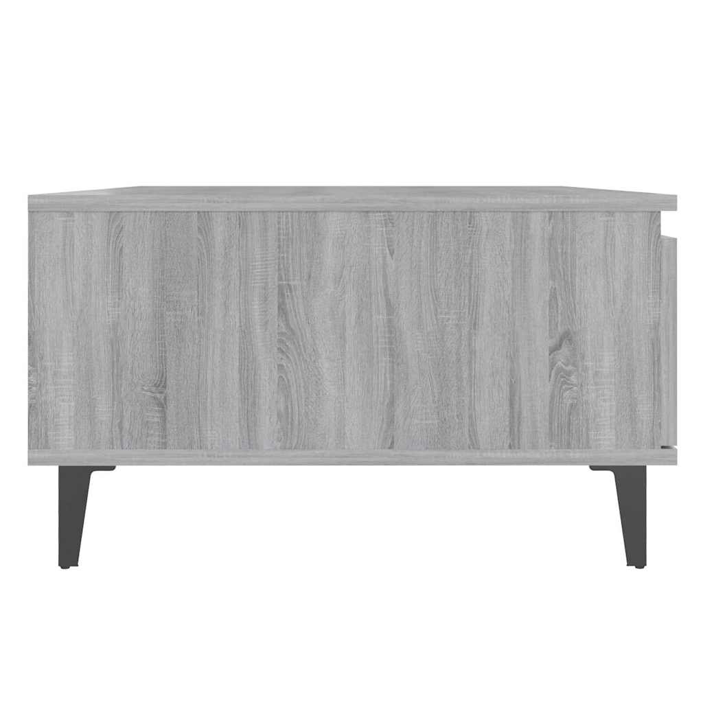 Coffee Table Grey Sonoma 90x60x35 cm Engineered Wood