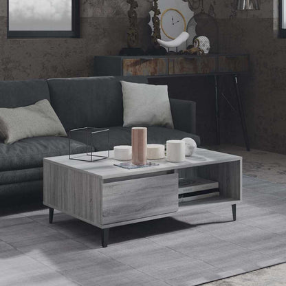Coffee Table Grey Sonoma 90x60x35 cm Engineered Wood