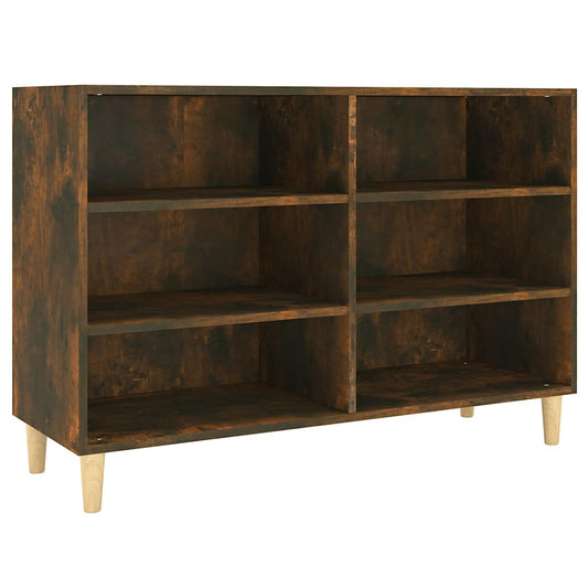 Sideboard Smoked Oak 103,5x35x70 cm Engineered Wood