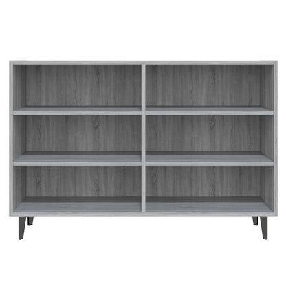 Sideboard Grey Sonoma 103,5x35x70 cm Engineered Wood