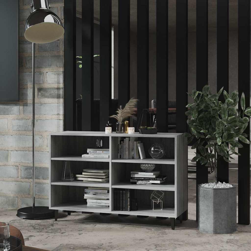 Sideboard Grey Sonoma 103,5x35x70 cm Engineered Wood