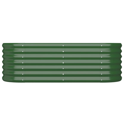 Garden Raised Bed | Green | Powder-coated steel | Medium |  Durable