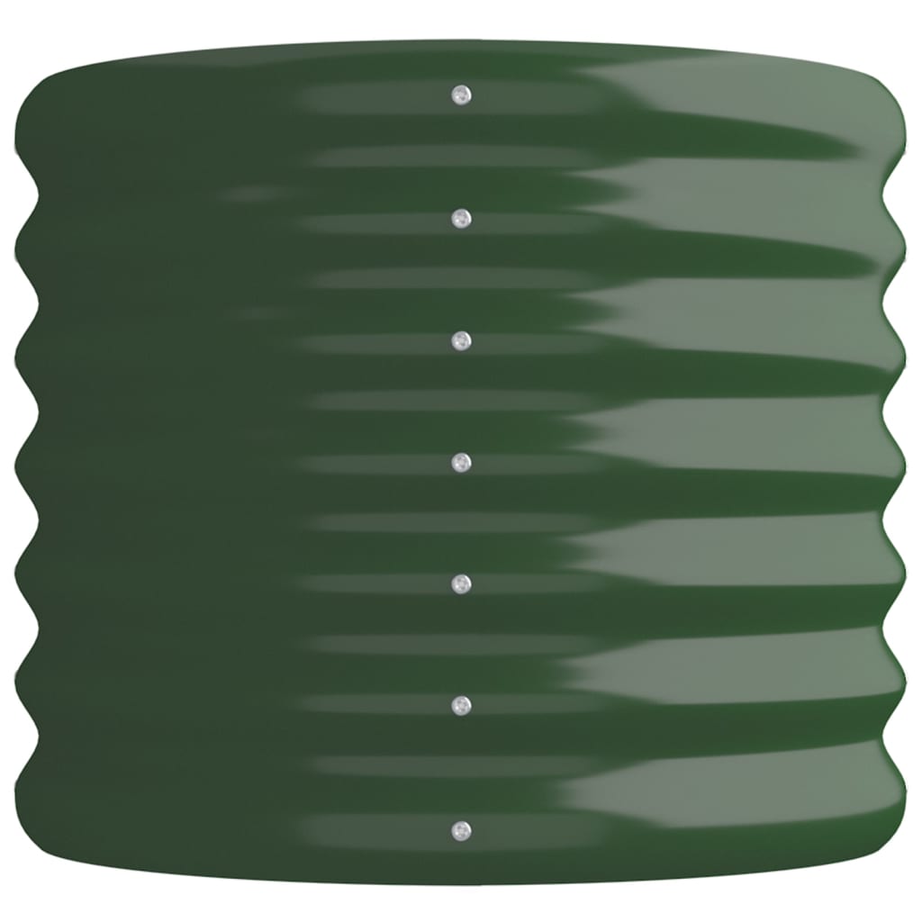 Garden Raised Bed | Green | Powder-coated steel | Medium |  Durable