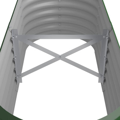 Garden Raised Bed | Green | Powder-coated steel | Medium |  Durable