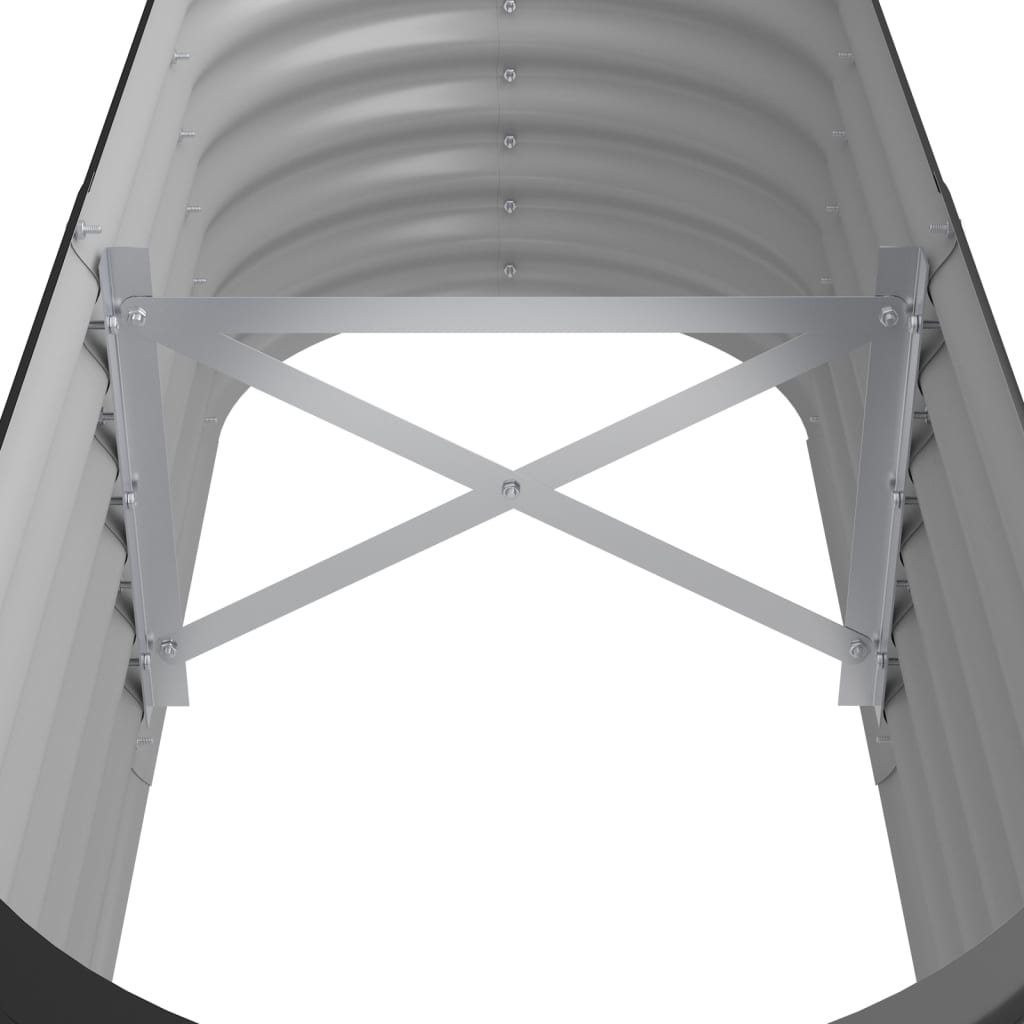 Garden Raised Bed | Anthracite | Powder-coated steel | Medium | Durable