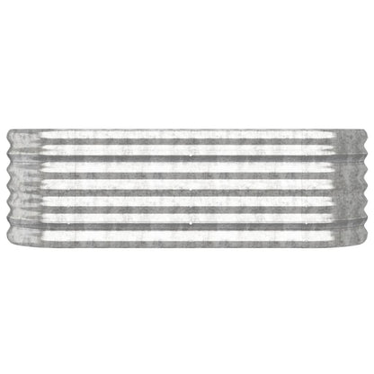 Garden Raised Bed | Silver | Powder-coated steel | Medium | Durable