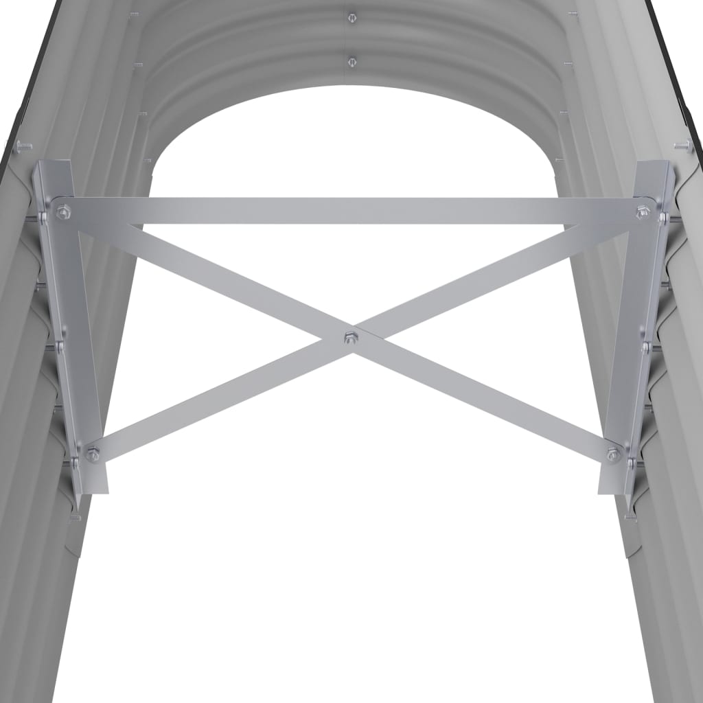 Garden Raised Bed | Anthracite | Powder-coated steel | Large | Durable