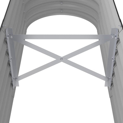 Garden Raised Bed | Anthracite | Powder-coated steel | Large | Durable