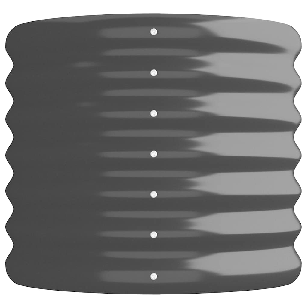Garden Raised Bed | Anthracite | Powder-coated steel | Large | Durable