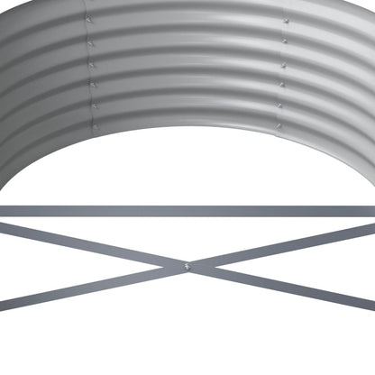 Garden Raised Bed | Brown | Powder-coated steel | Large |  Durable