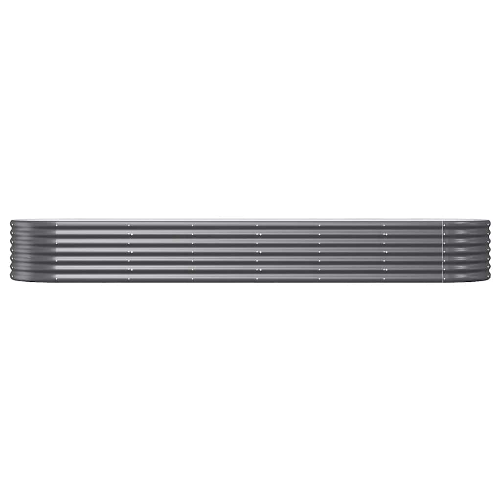 Garden Raised Bed | Anthracite | Powder-coated steel | Large |  Durable