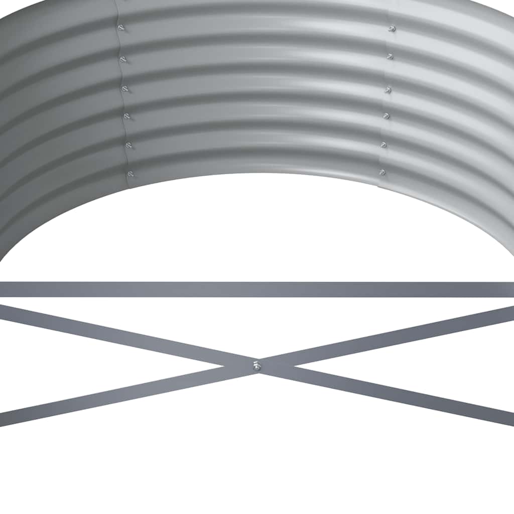 Garden Raised Bed | Anthracite | Powder-coated steel | Large |  Durable