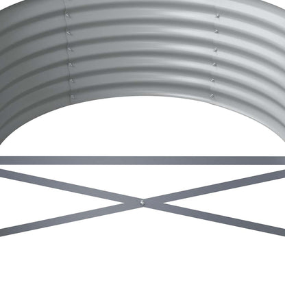 Garden Raised Bed | Anthracite | Powder-coated steel | Large |  Durable