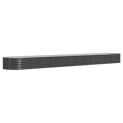 Garden Raised Bed | Anthracite | Powder-coated steel | Extra Long