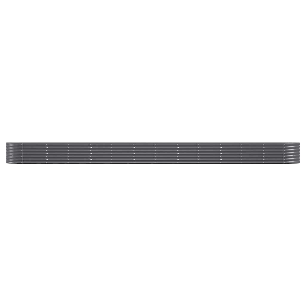 Garden Raised Bed | Anthracite | Powder-coated steel | Extra Long