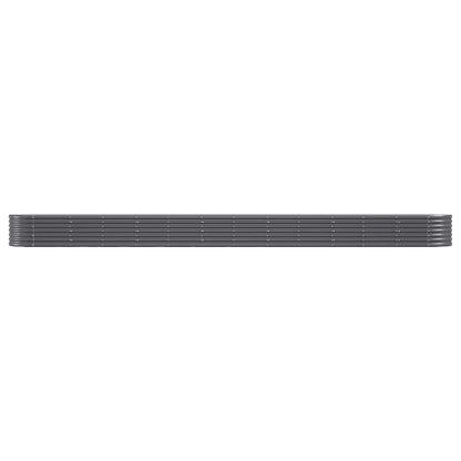 Garden Raised Bed | Anthracite | Powder-coated steel | Extra Long