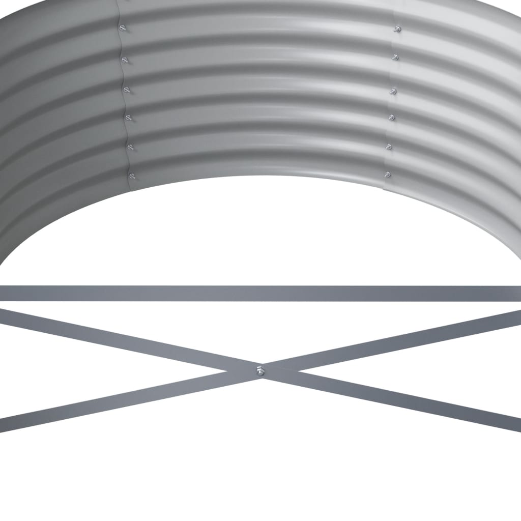 Garden Raised Bed | Green | Powder-coated Steel | Large | Tough
