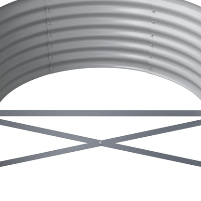 Garden Raised Bed | Green | Powder-coated Steel | Large | Tough