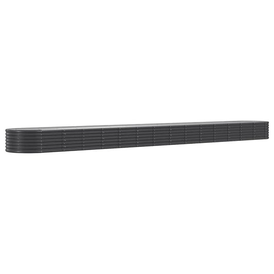 Garden Raised Bed | Anthracite | Powder-coated Steel | Large | Durable