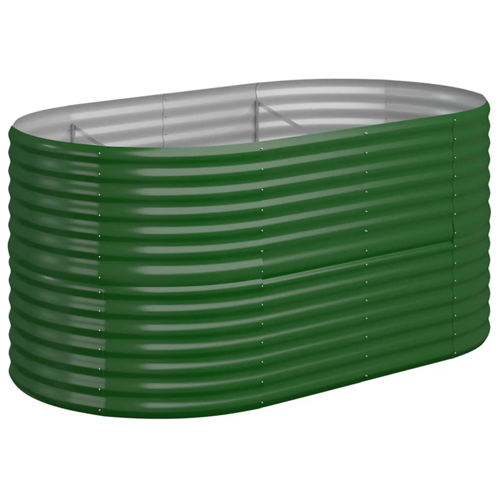 Garden Raised Bed | Green | Powder-coated steel | Standard | Durable