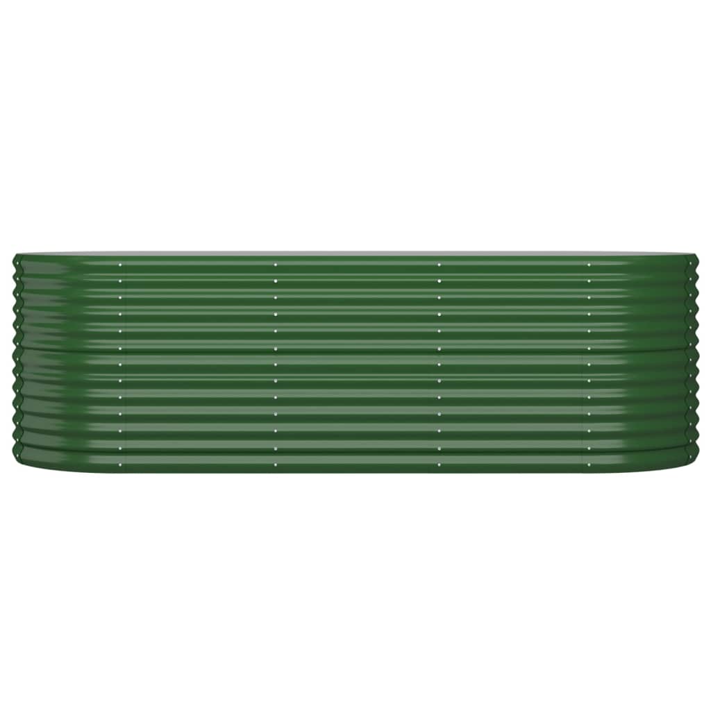 Garden Raised Bed | Green | Powder-coated steel | Extra Large | Tough