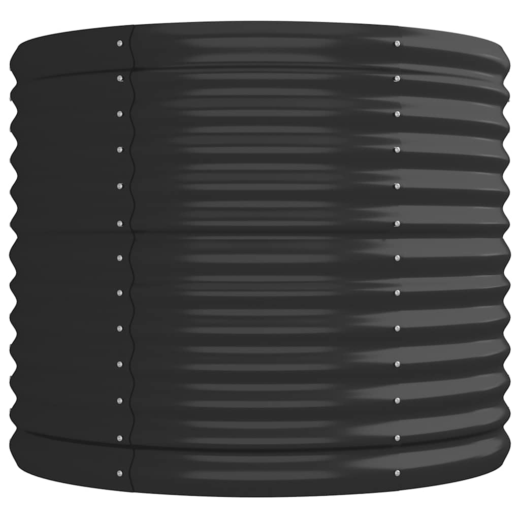 Garden Raised Bed | Anthracite | Powder-coated steel | Large |  Durable