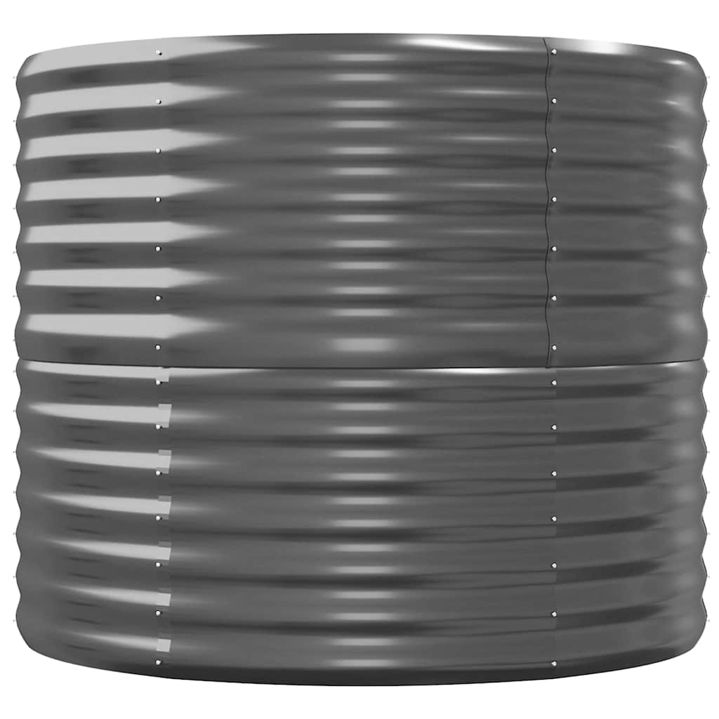 Garden Raised Bed | Anthracite | Powder-coated steel | Large |  Durable