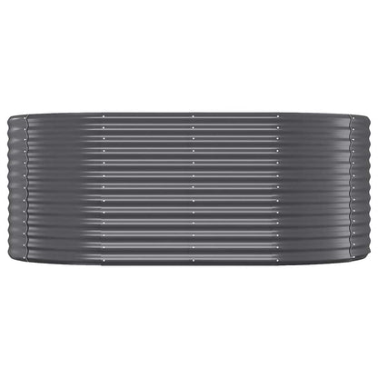Garden Raised Bed | Anthracite | Powder-coated steel | Large