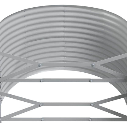 Garden Raised Bed | Anthracite | Powder-coated steel | Large