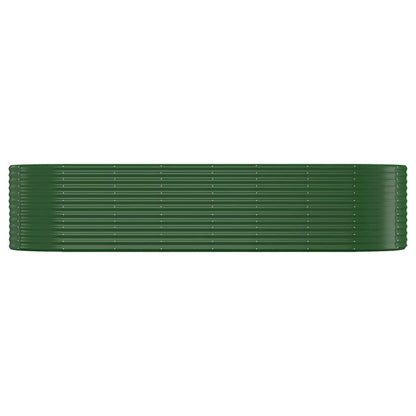 Garden Raised Bed | Green | Powder-coated steel | Large