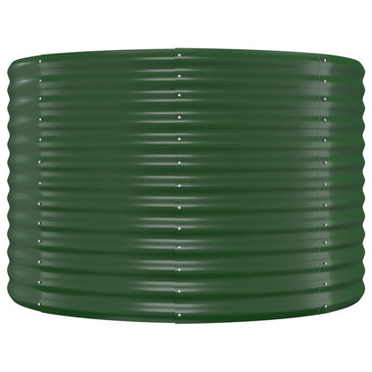 Garden Raised Bed | Green | Powder-coated steel | Large