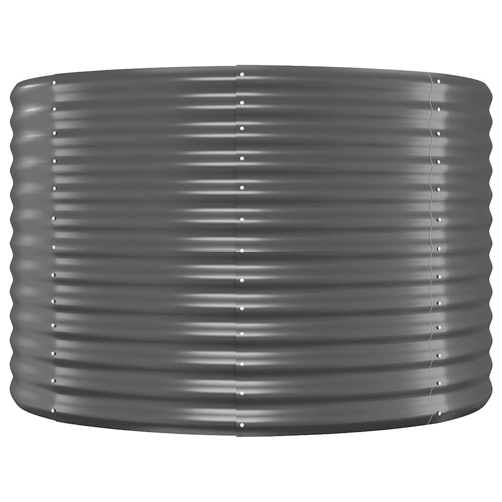 Garden Raised Bed | Anthracite | Powder-coated steel | Large |  Durable