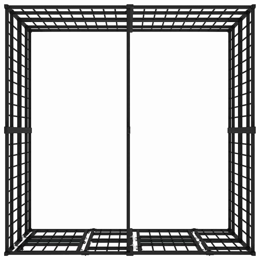 Outdoor Dog Kennel Steel 3,69 m²