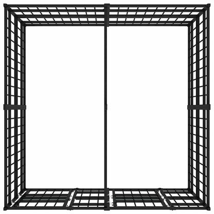 Outdoor Dog Kennel Steel 3,69 m²