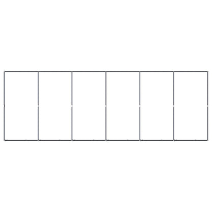 Outdoor Dog Kennel Steel 11.06 m²